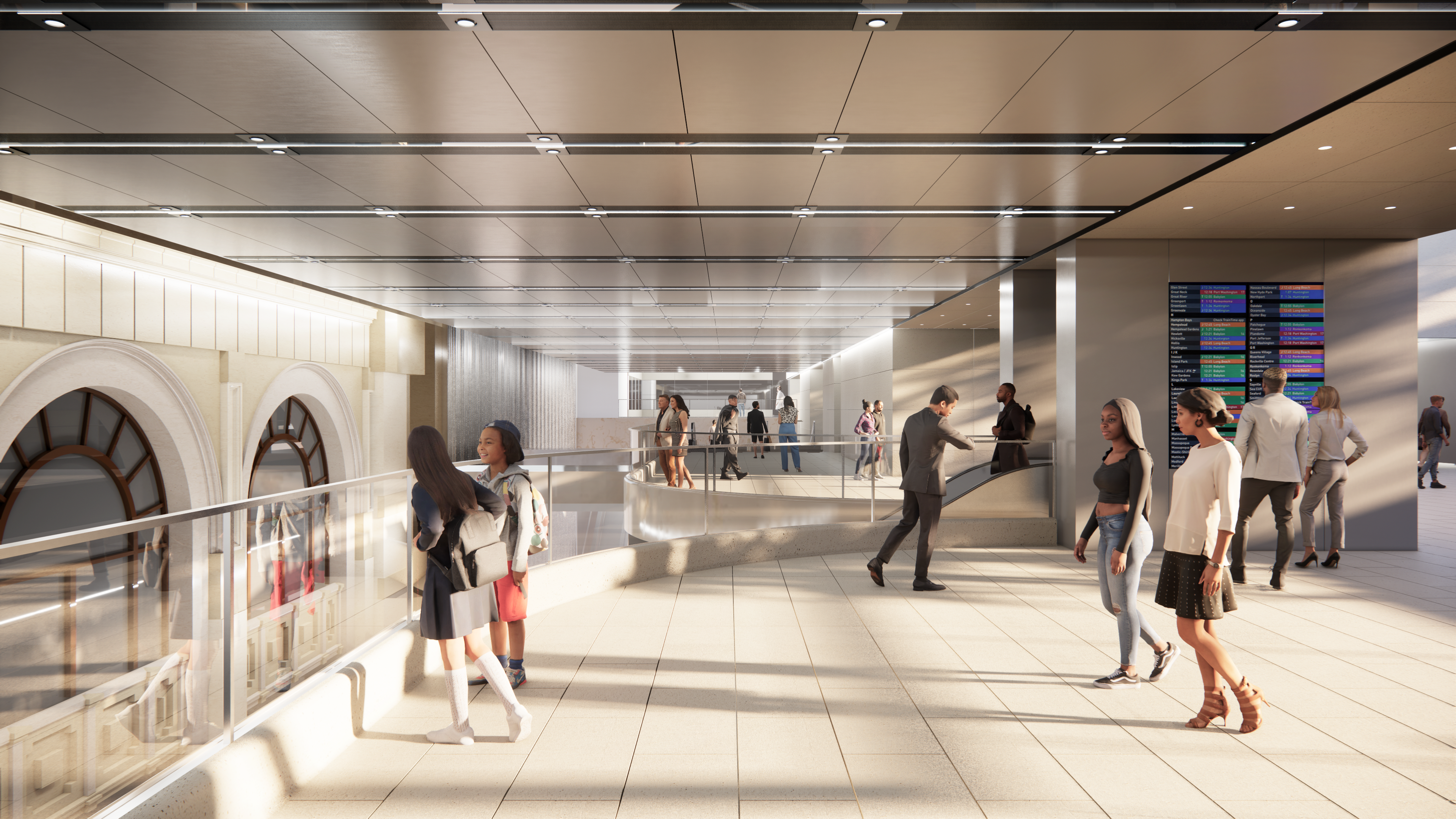 Five Points Concourse Rendering_Eiseman Facade